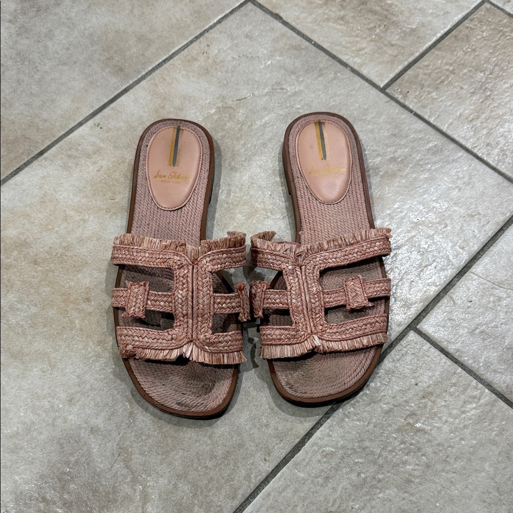 Sam Edelman Pink Slide Sandals